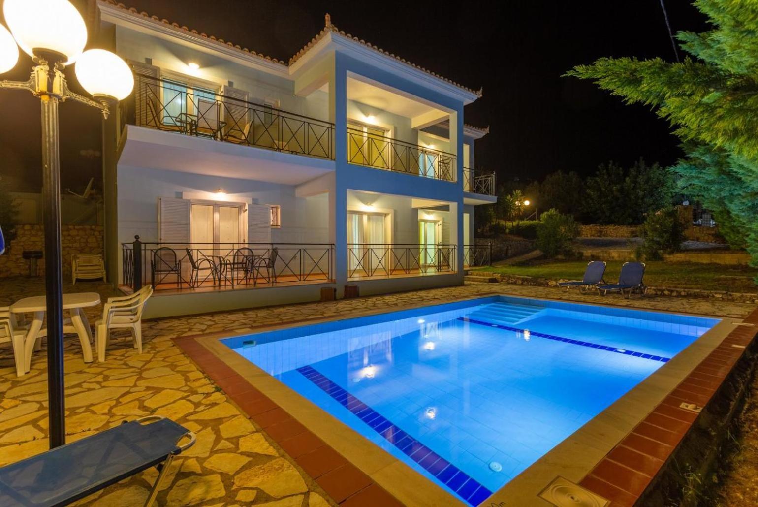 Skala Villa Blue Spathíon Exterior foto